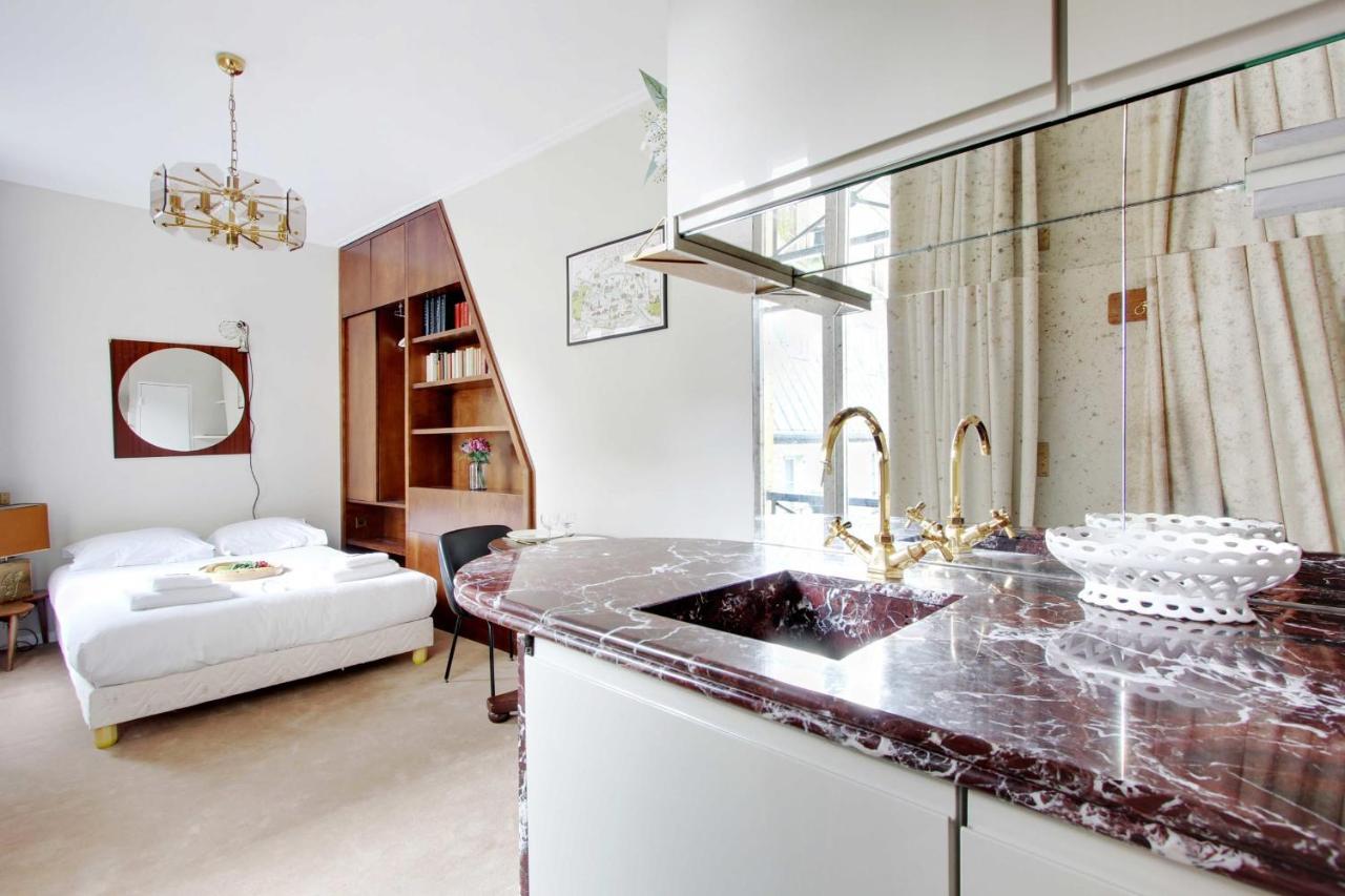Cozy Studio - 2P - Le Marais Appartement Parijs Buitenkant foto